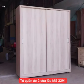 Tủ quần áo 2 cừa lùa MS 3291