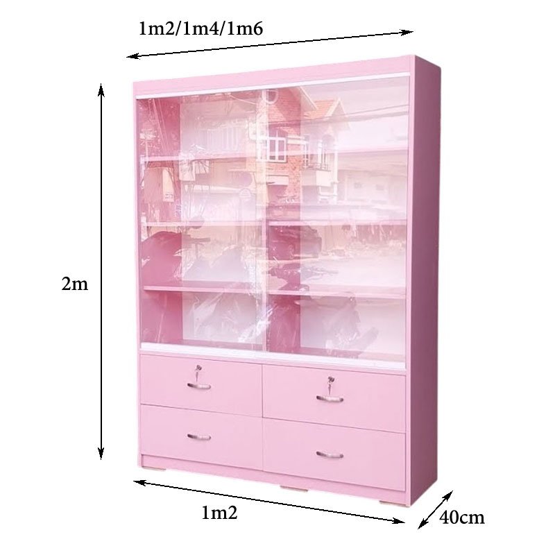 Kích thước tủ kính trưng bày