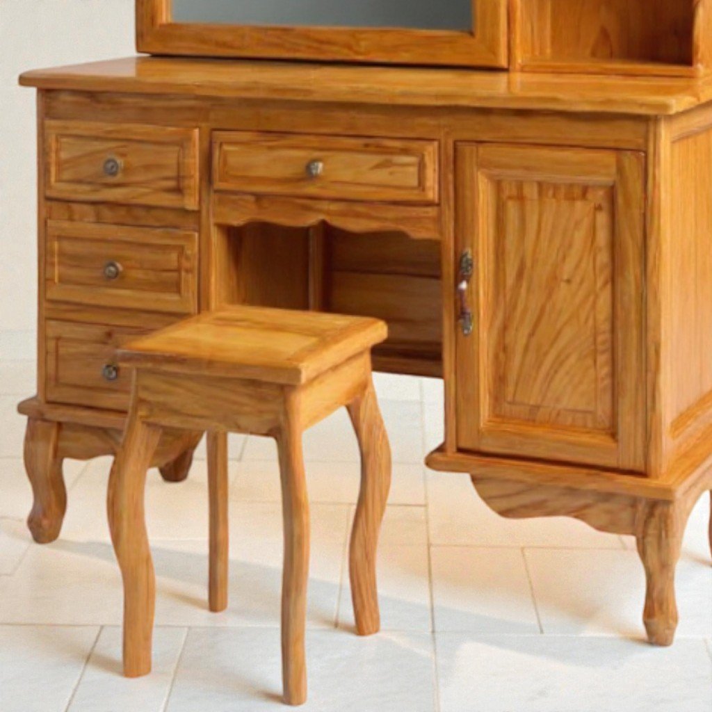 Bàn trang điểm thiết kế tinh tế, phù hợp nội thất hiện đại