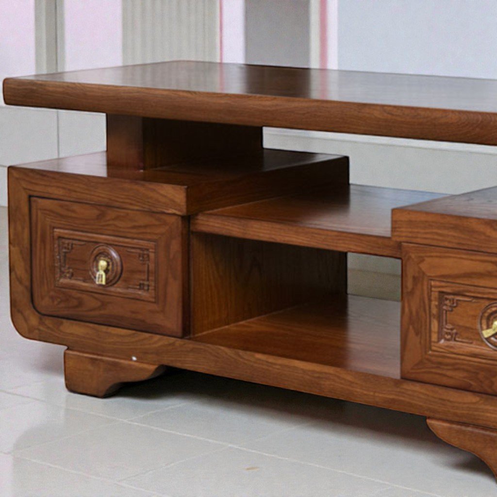 Kệ Tivi Hiện Đại Gỗ Tự Nhiên MS 3320 9 Chi tiết kệ tivi hiện đại nhiều kích thước 1m4 đến 2m