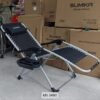 Ghế xếp thư giãn Sumika lưới đen khung xám MS 3490 Ghế xếp thư giãn Sumika lưới đen khung xám
