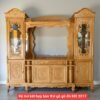 Kệ tivi kết hợp bàn thờ gỗ gõ đỏ MS 3317