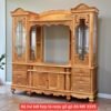 Kệ tivi kết hợp tủ rượu gỗ gõ đỏ MS 3325 2 Kệ tivi kết hợp tủ rượu gỗ gõ đỏ MS 3325
