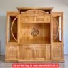 Kệ tivi kết hợp tủ rượu hiện đại MS 3315 2 Kệ tivi kết hợp tủ rượu hiện đại gỗ gõ đỏ