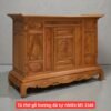 Tủ thờ gỗ hương đá tự nhiên MS 3346