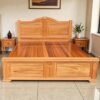 Giường ngủ gỗ bền đẹp MS 3396