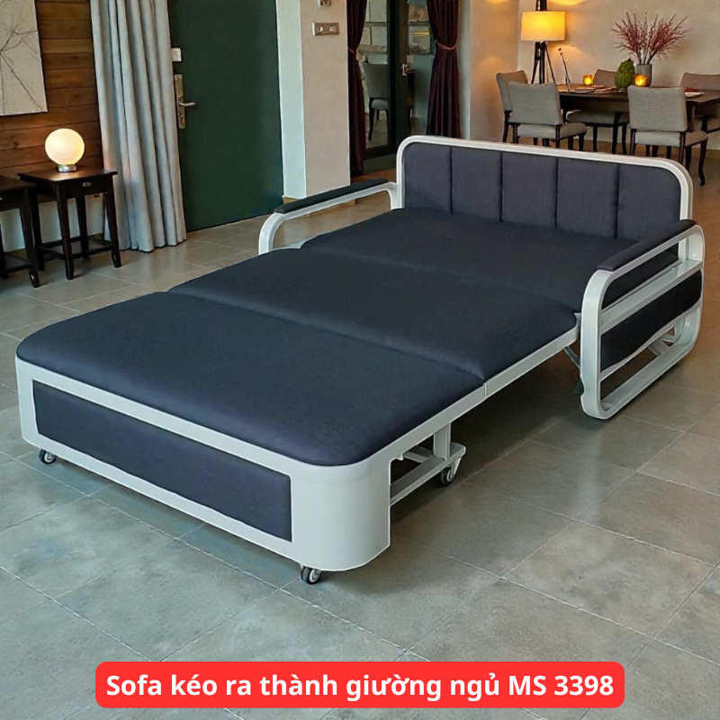 Sofa kéo ra thành giường ngủ MS 3398 1 Sofa kéo ra thành giường ngủ MS 3398
