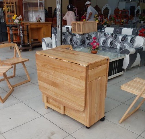 Thiết kế xếp gọn thông minh, tiết kiệm diện tích tối đa