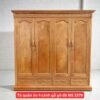Tủ quần áo 4 cánh gỗ gõ đỏ MS 3379 Tủ quần áo 4 cánh gỗ gõ đỏ MS 3379
