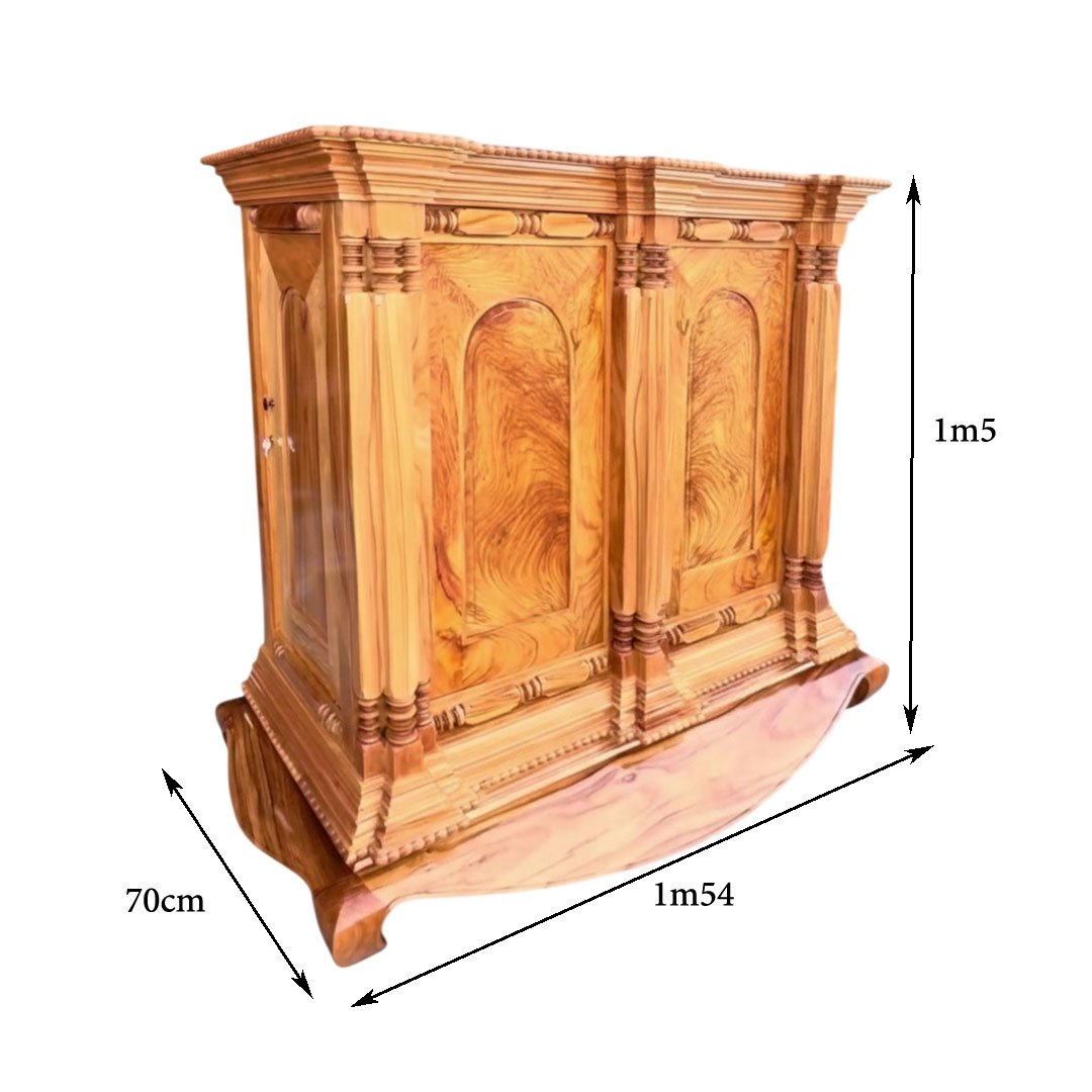 Kích thước tủ thờ gỗ gõ đỏ