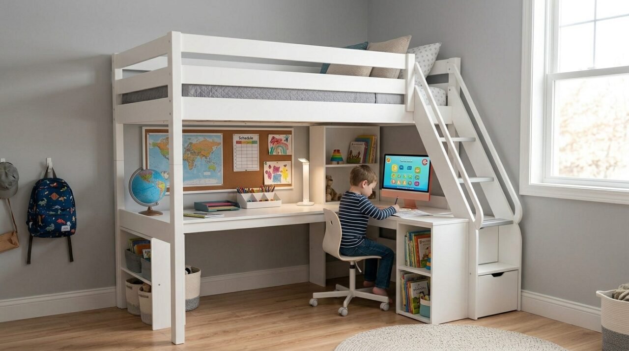 4 Bí Quyết Chọn Giường Tầng Cho Bé Phù Hợp Với Lứa Tuổi