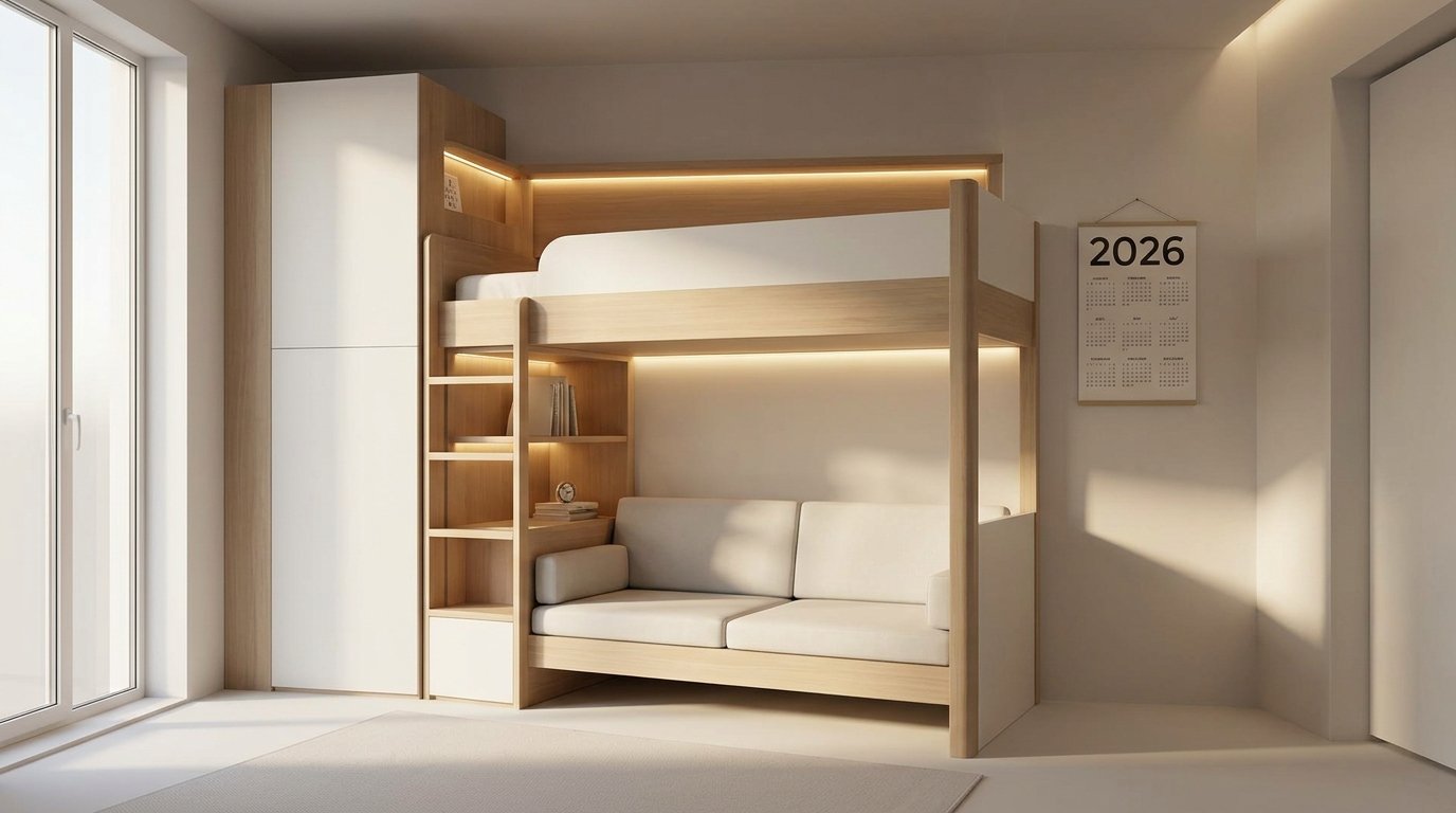 Top 7 Xu Hướng Sử Dụng Giường Tầng Hot Nhất 2026 Bạn Không Nên Bỏ Lỡ 9 giường tầng đa năng cho bé