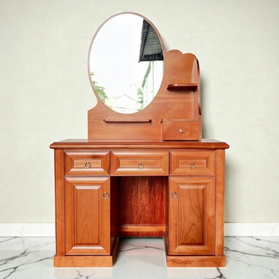Combo phòng ngủ gỗ hiện đại MS 3426 6 Bàn trang điểm gỗ hiện đại