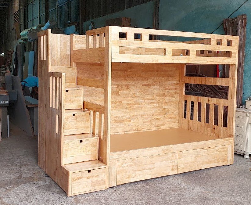 Giường tầng cho bé an toàn