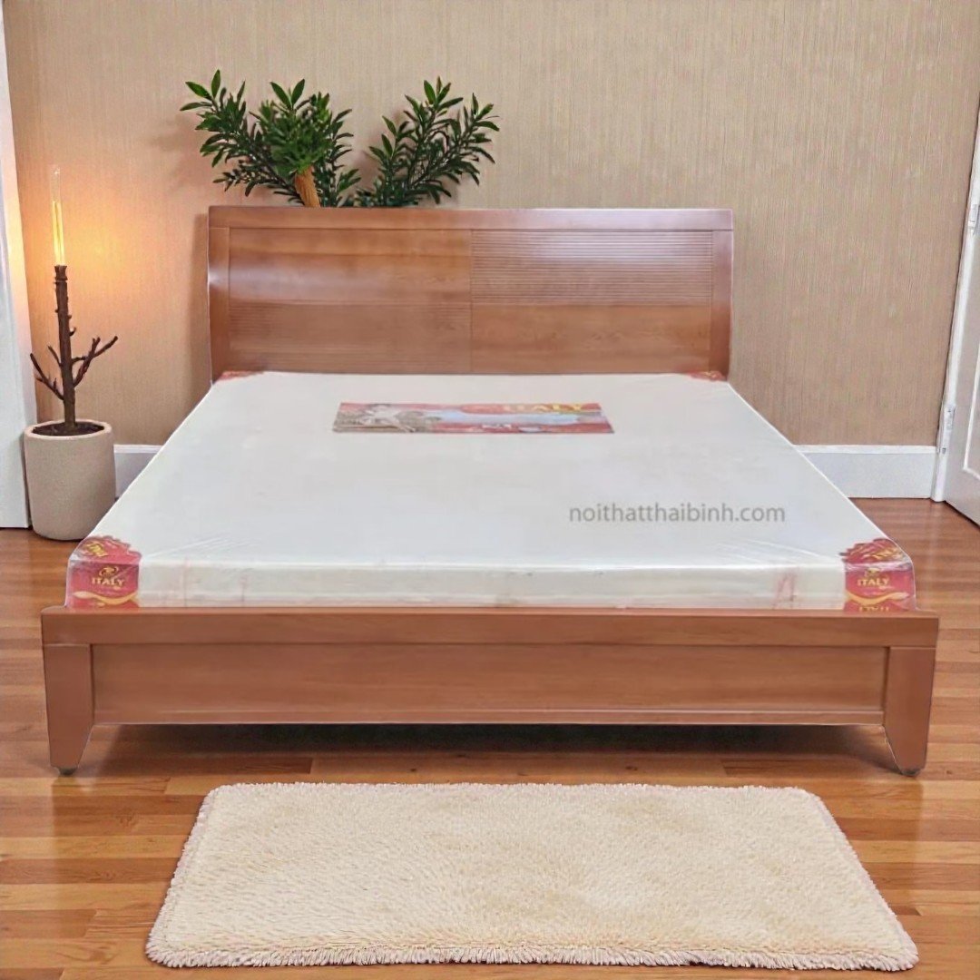 Giường ngủ nội thất phòng ngủ hiện đại 1m6 đẹp