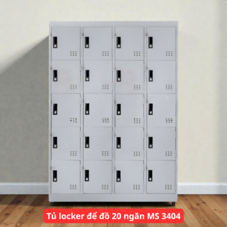 Tủ locker để đồ 20 ngăn MS 3404