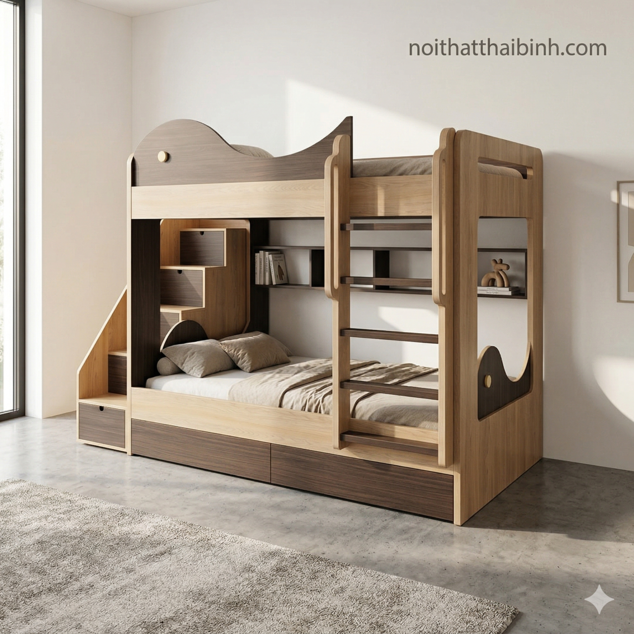 Top 7 Xu Hướng Sử Dụng Giường Tầng Hot Nhất 2026 Bạn Không Nên Bỏ Lỡ 1 Mẫu giường tầng đẹp