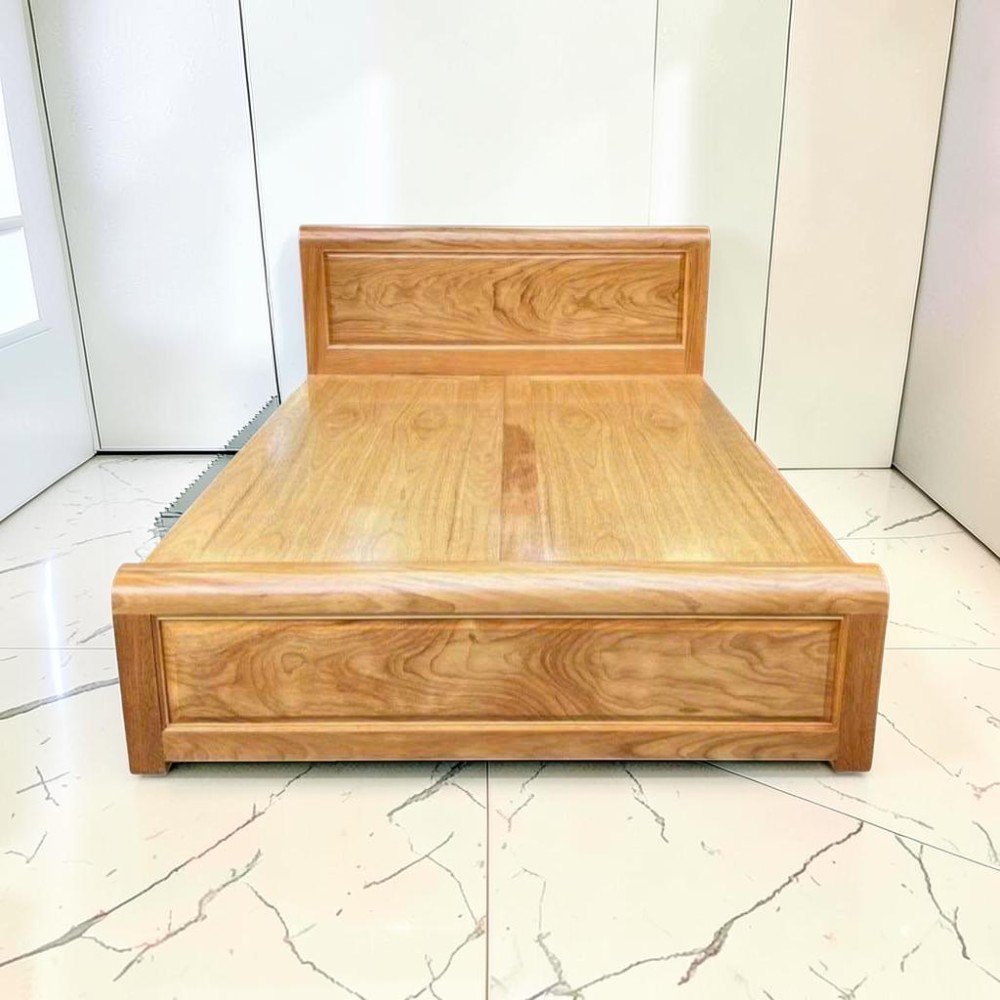 Mẫu Giường Ngủ Gỗ MDF Đẹp