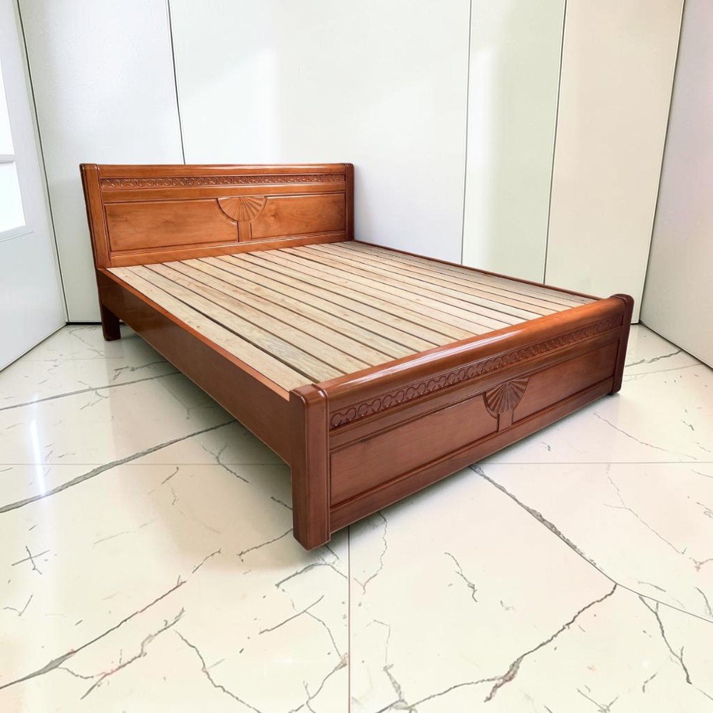 Mẫu Giường Ngủ Gỗ MDF Đẹp