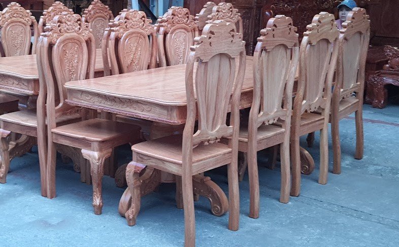 Bàn Ăn Gỗ 6 Người