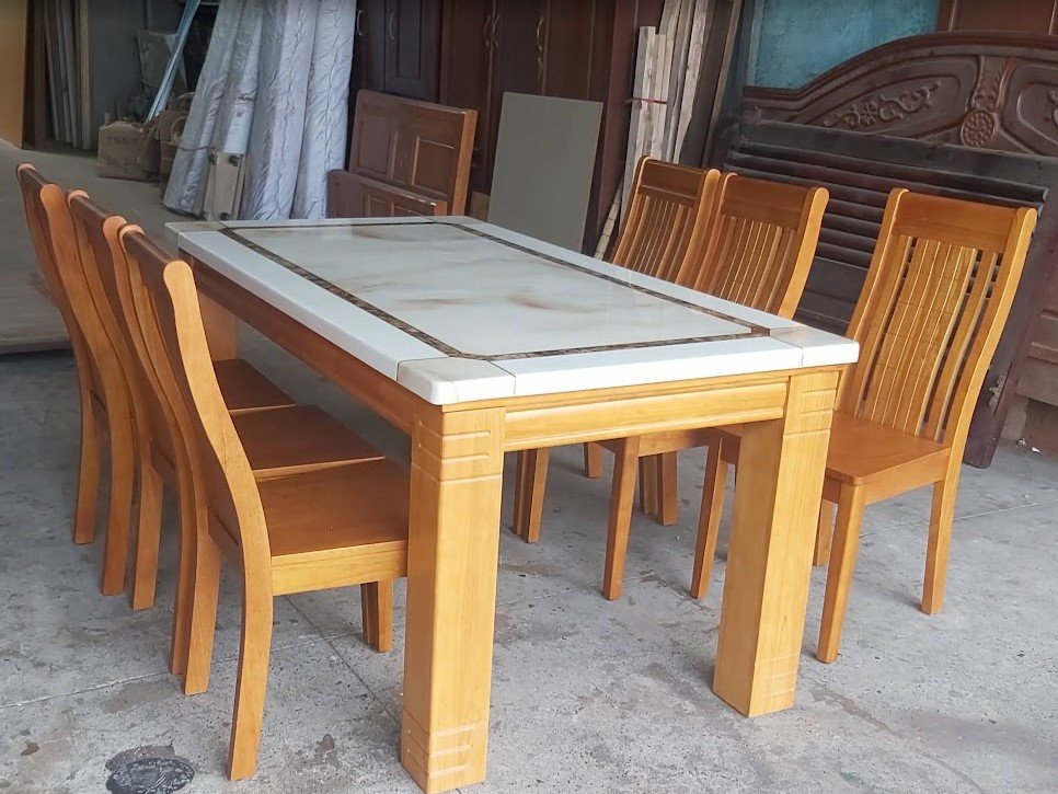 Bàn Ăn Gỗ 6 Người