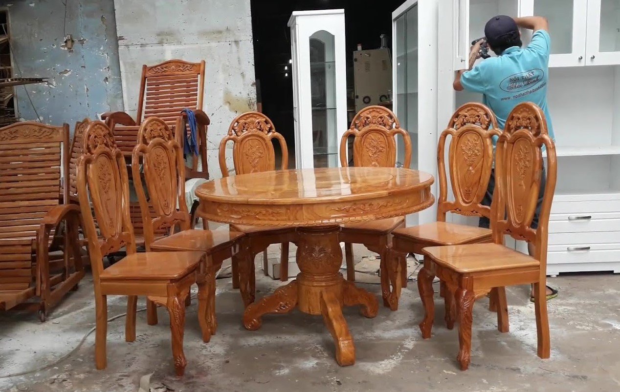 Bàn Ăn Gỗ Đẹp