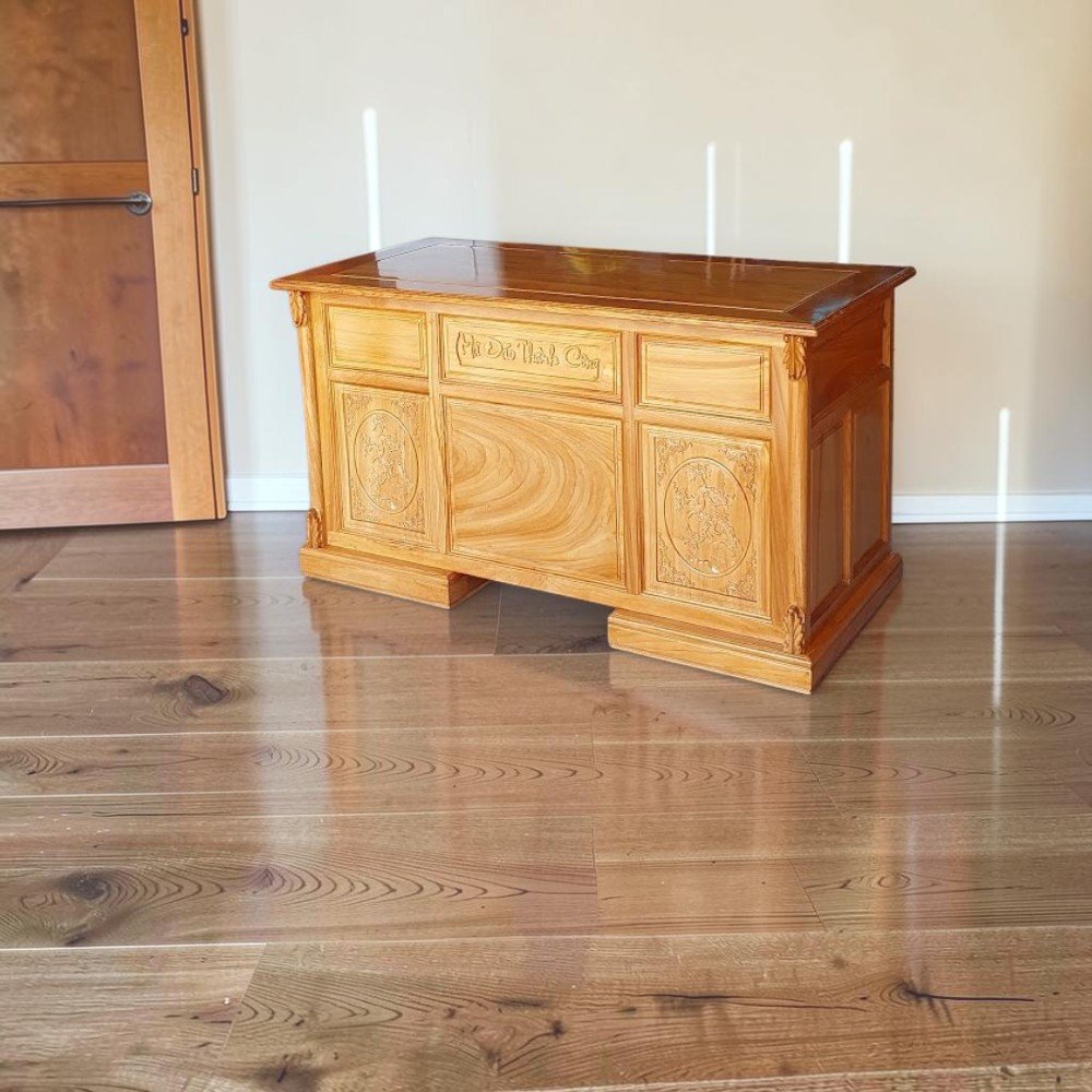 Bàn Giám Đốc Gỗ Tự Nhiên