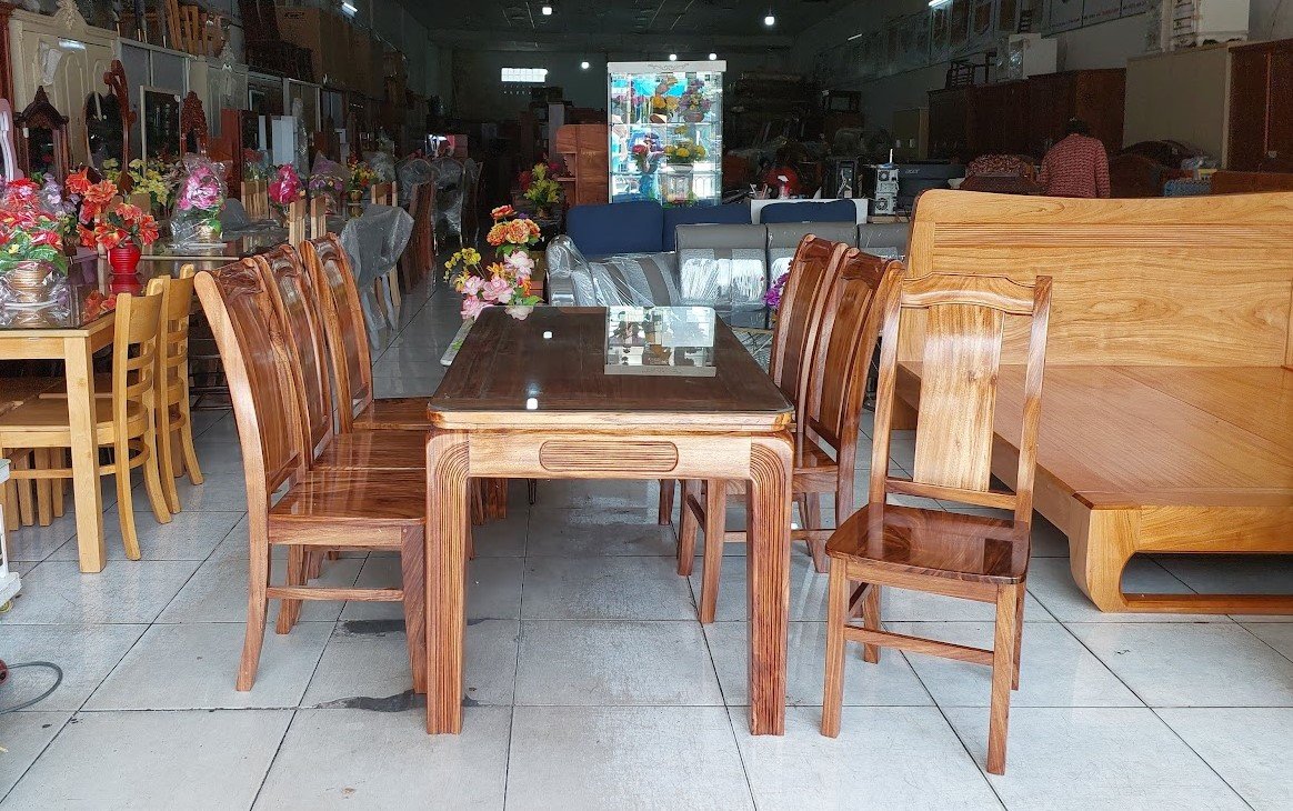 Bộ bàn ăn gỗ đẹp