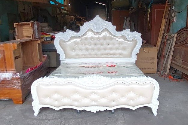 Giường Gỗ Công Nghiệp MDF