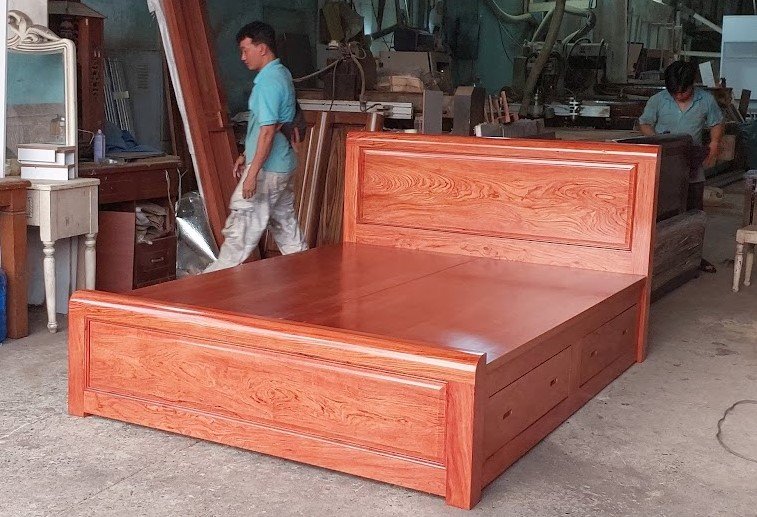 Giường Ngủ Gỗ MDF,