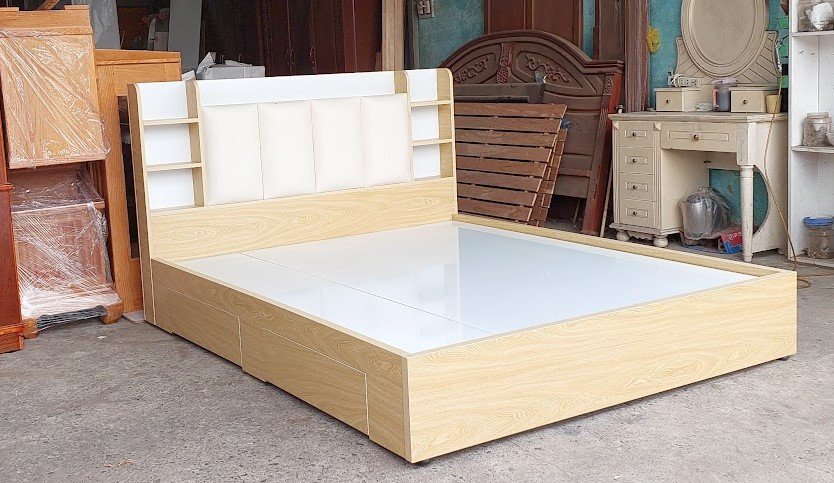 Giường Ngủ Gỗ MDF,