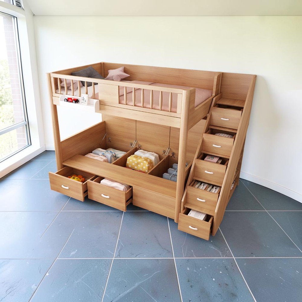 Giường Tầng Gỗ Giá Rẻ