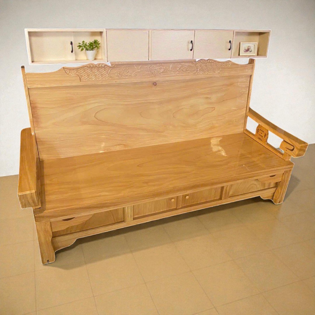 Giường xếp gỗ tự nhiên