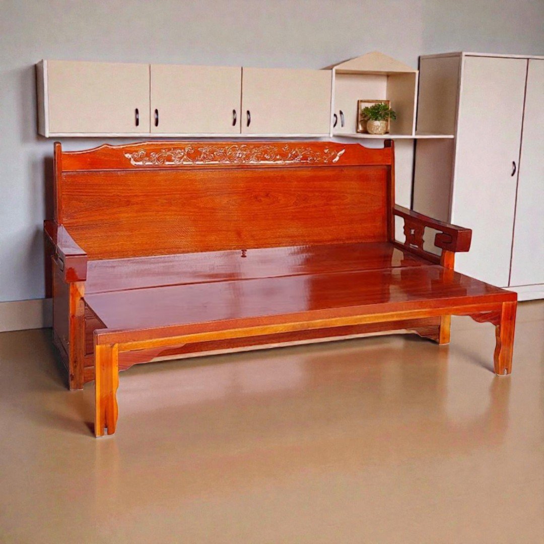 Giường gấp gỗ tự nhiên