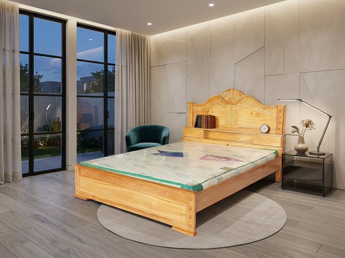 Giường ngủ gỗ