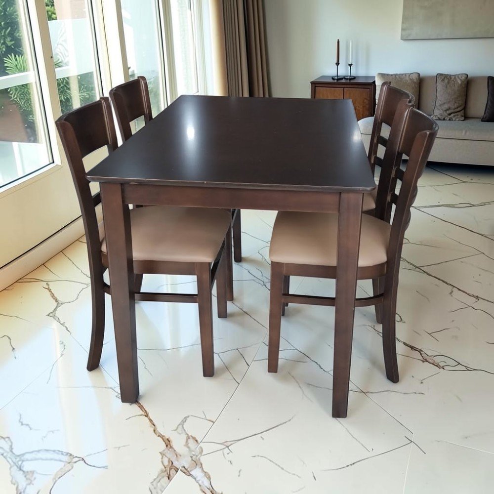 Mẫu Bàn Ăn Gỗ Đẹp 6 Ghế