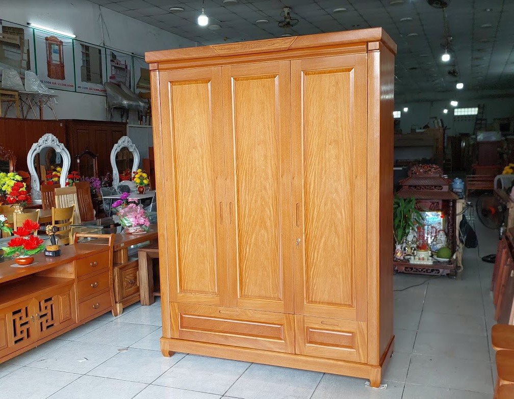 Tủ quần áo gỗ hiện đại