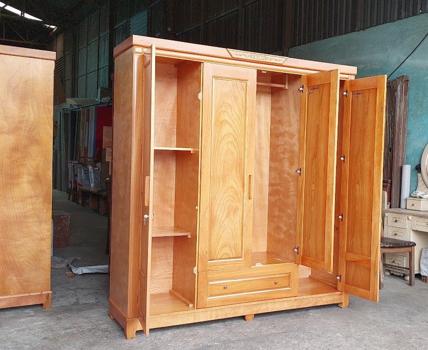 Tủ quần áo gỗ hiện đại