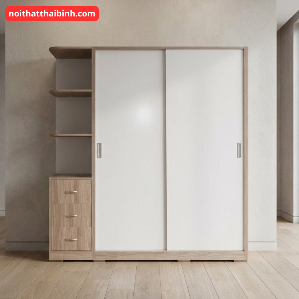 Tủ quần áo mdf lõi xanh