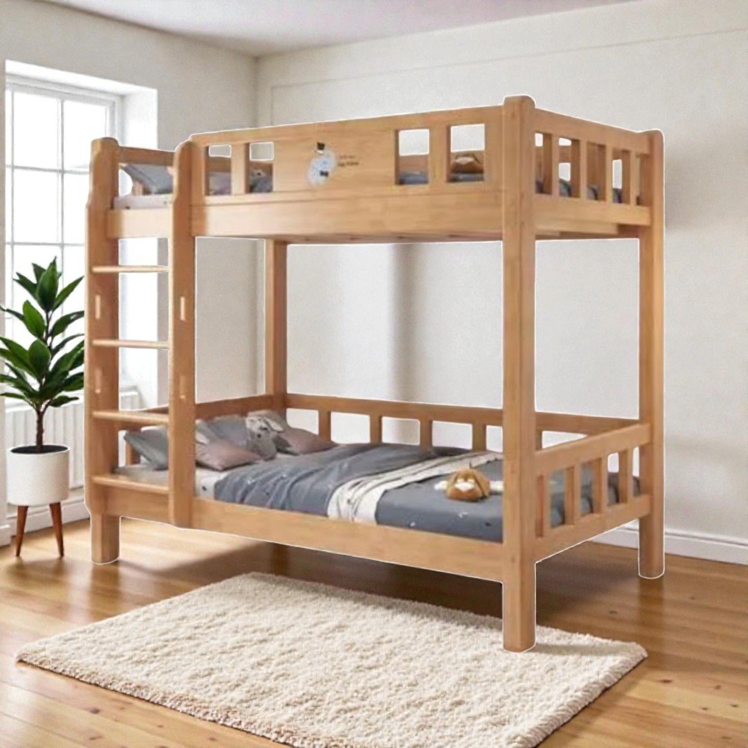Giường tầng trẻ em bằng gỗ công nghiệp