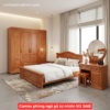 Combo phòng ngủ gỗ tự nhiên MS 3448