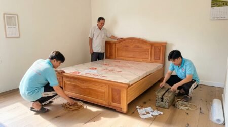 Giường Ngủ 1m6 X 2m Giá Rẻ