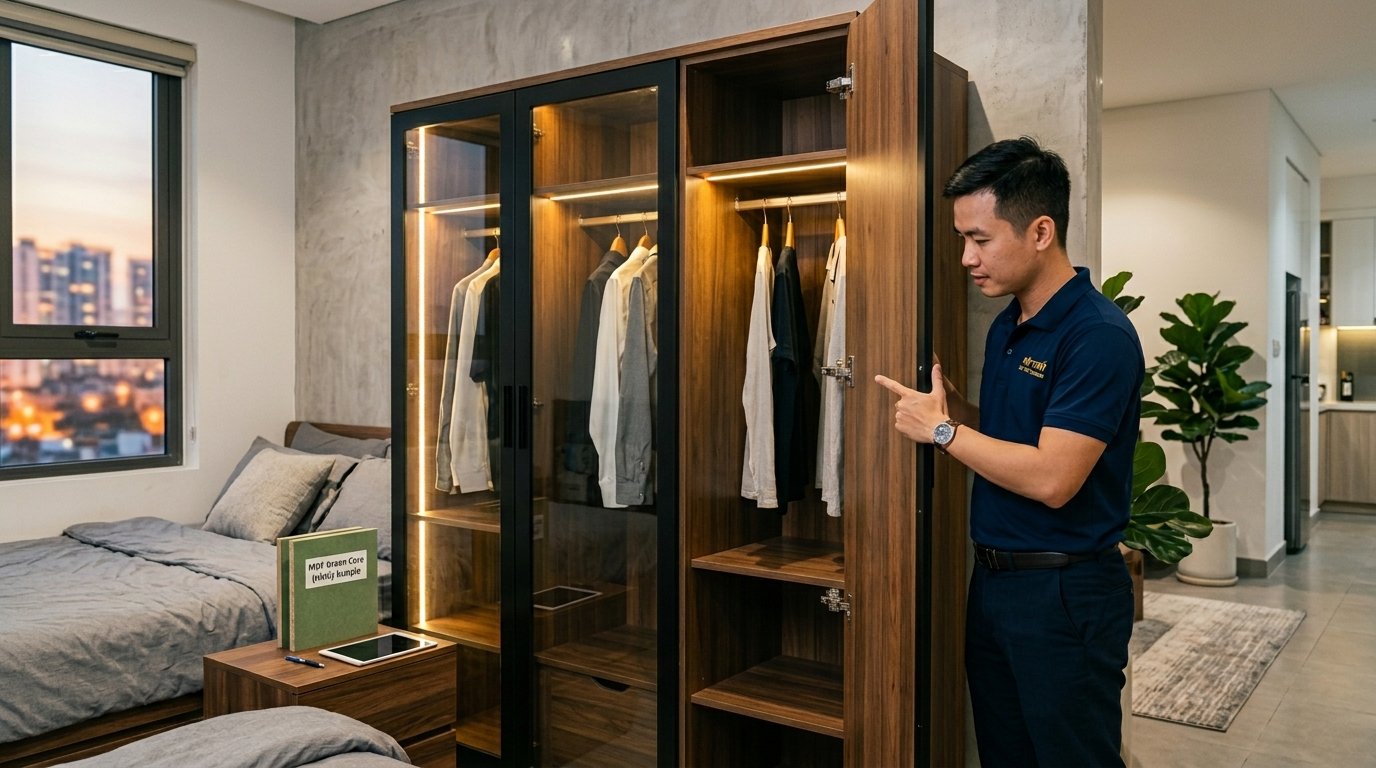 Kinh Nghiệm Mua Tủ Quần Áo Gỗ Công Nghiệp