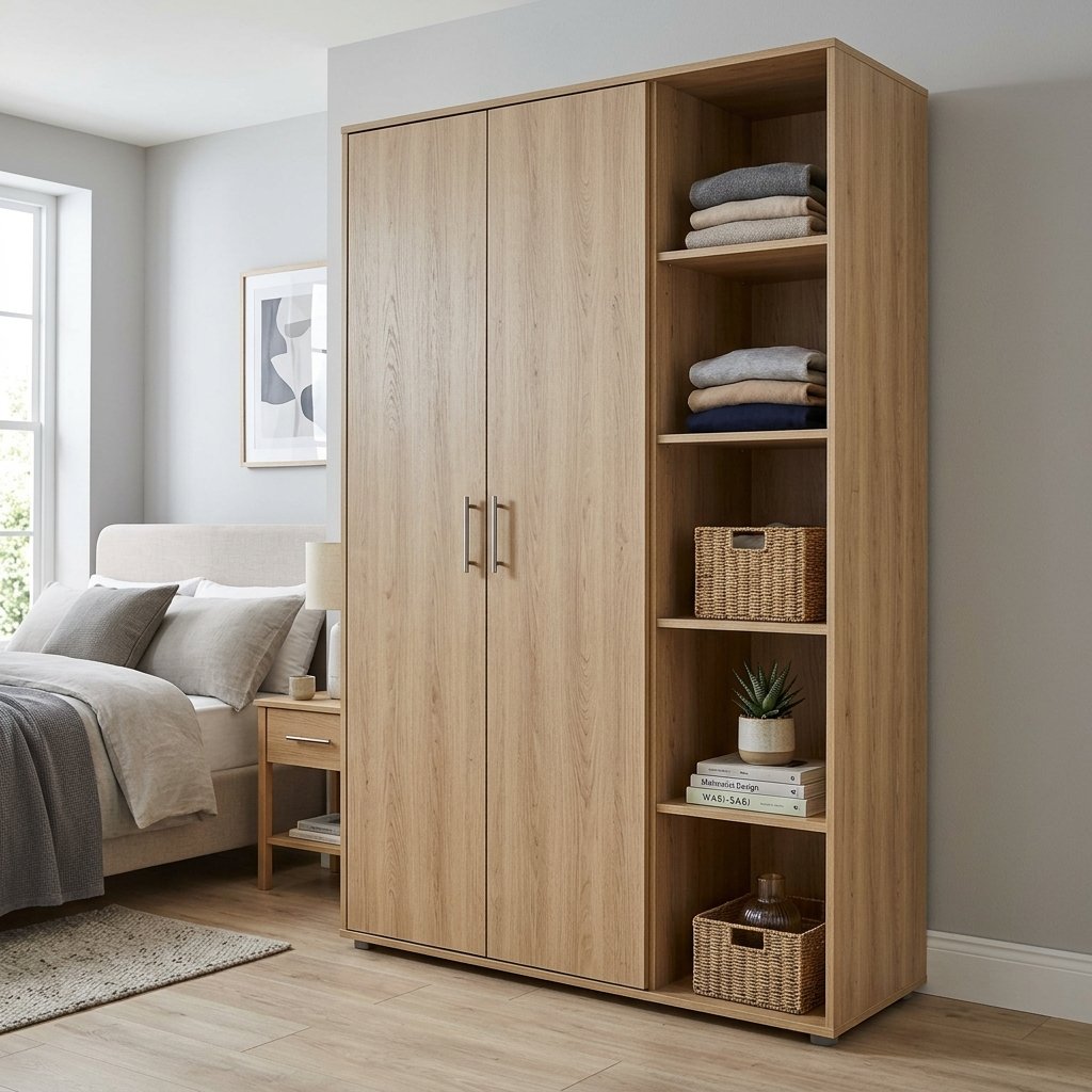 Kinh nghiệm mua tủ quần áo gỗ công nghiệp chuẩn thợ mộc Nội Thất Thái Bình