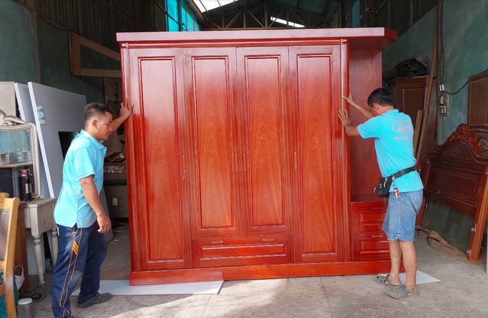 Mẫu Tủ Quần Áo Gỗ Tự Nhiên Hiện Đại