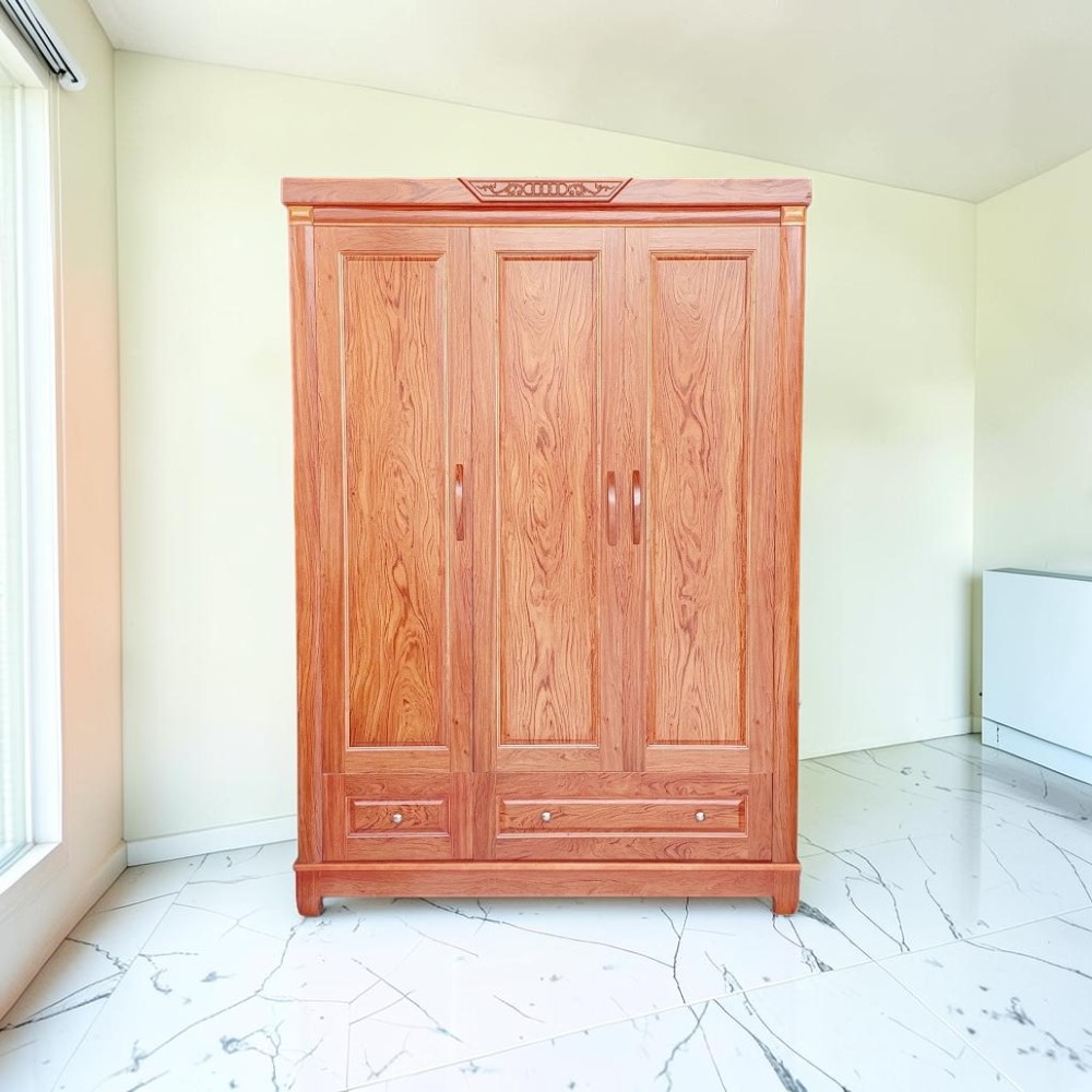 Mẫu Tủ Quần Áo Gỗ Tự Nhiên Hiện Đại Đẹp Bền Cao Cấp