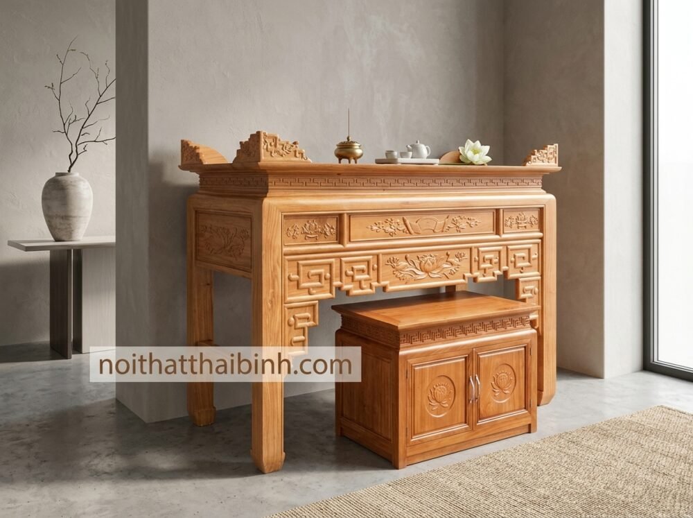 Mẫu bàn thờ đẹp