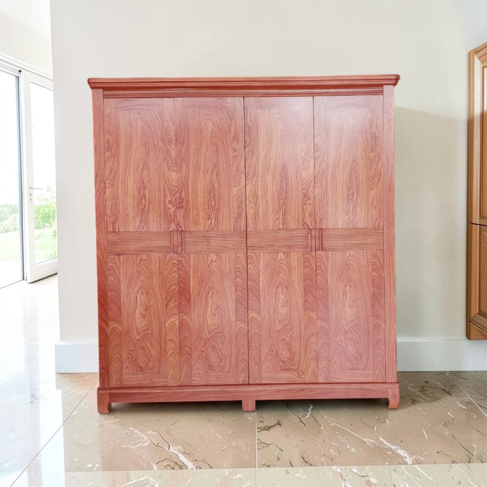 Tủ áo gỗ sồi tự nhiên