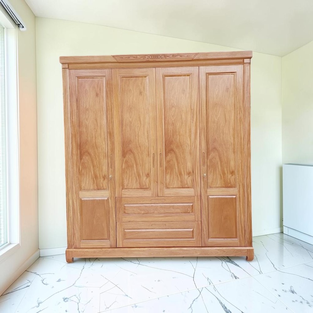 Tủ áo gỗ tự nhiên cao cấp