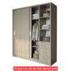 Tủ quần áo cửa lùa hiện đại MS 3444 Tủ quần áo cửa lùa hiện đại MS 3444